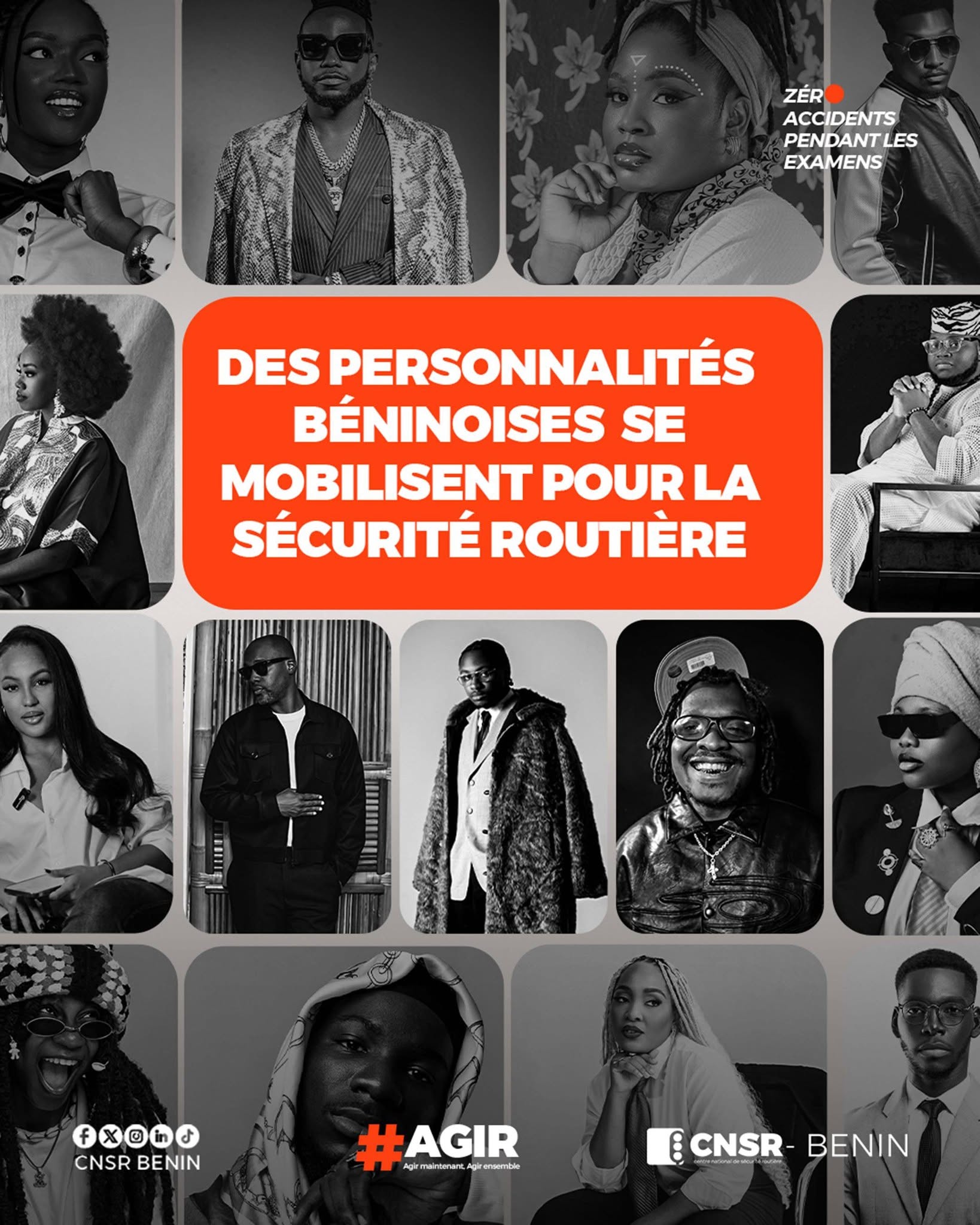 Zéro accident pendant les examens : Le Bénin choisit d'AGIR